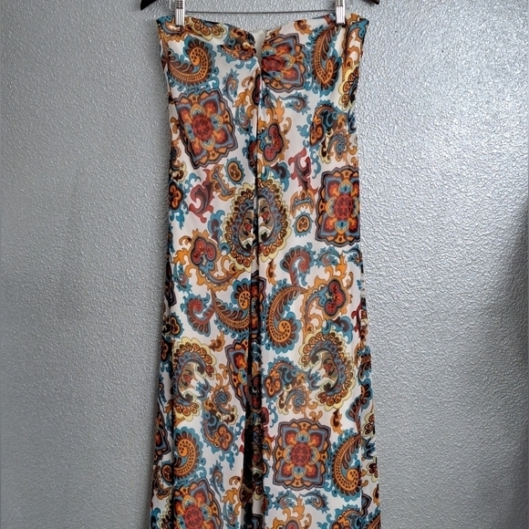 Rubber Ducky Productions Colorful Maxi Dress   Size M - Picture 4 of 5